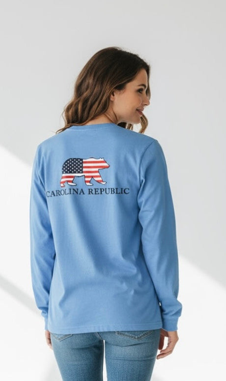 Carolina Republic Long Sleeve All-American Tee